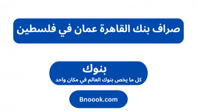 صراف بنك القاهرة عمان في فلسطين