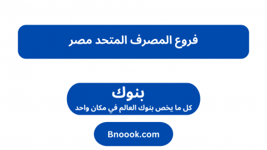 فروع المصرف المتحد مصر