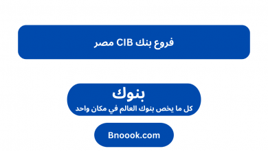 فروع بنك CIB مصر